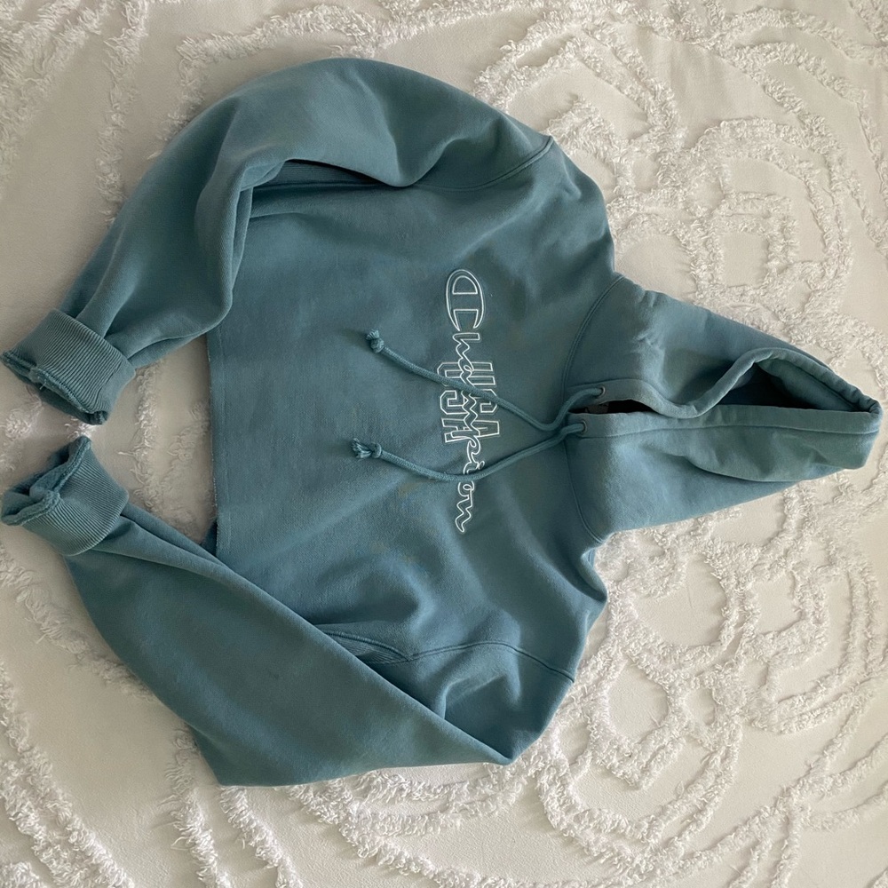 Cropped Champion Hoodie